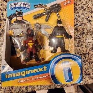 KIDS TOY DC Super Friends Firefly & Batman Action Figures